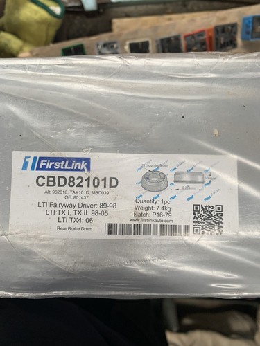 Brake drum rear cbd82101d - brake, lti