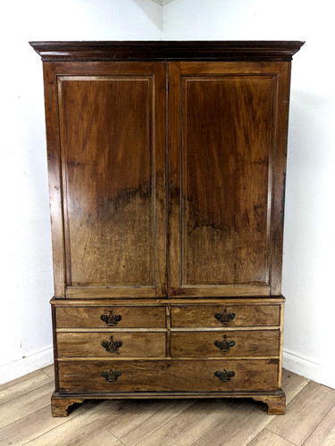 Wardrobe antique georgian - wardrobe,