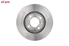 X2 PCS FRONT BRAKE DISC ROTORS