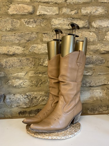Vintage western womens tan - womens,
