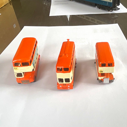 Lot vintage bus models - 3,