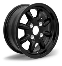 Team Dynamics Minilite 13x5.5" 4x108 PCD ET+29 Matt Black Alloy Wheel