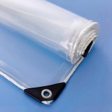 450gsm Clear Tarpaulin Heavy