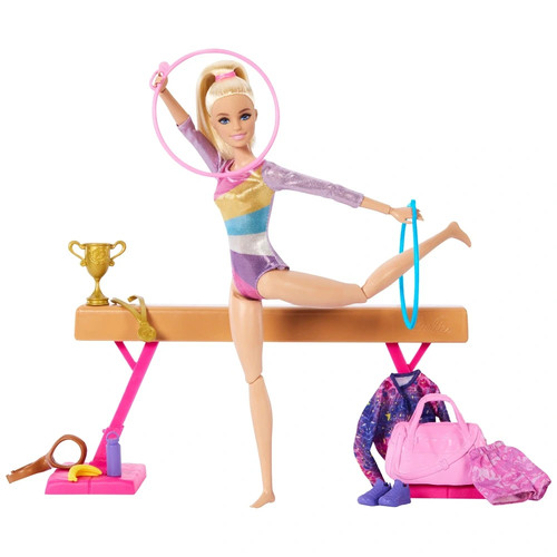 Barbie careers gymnastics doll - barbie,