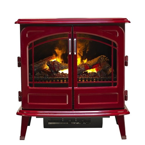 Dimplex opti myst grand - opti-myst, rouge