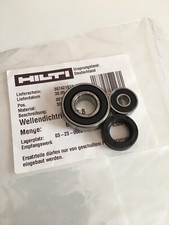 Rotor Bearings + Armature shaft oil seal HILTI DD250 DD200 (02) #234199 #345158