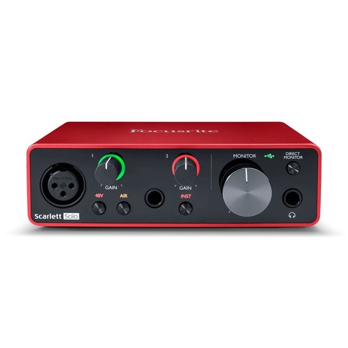 Focusrite scarlett solo 3rd - scarlett,
