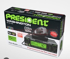 president washington    ssb radio with cb radio 80 watt with 2 fans keep it cool