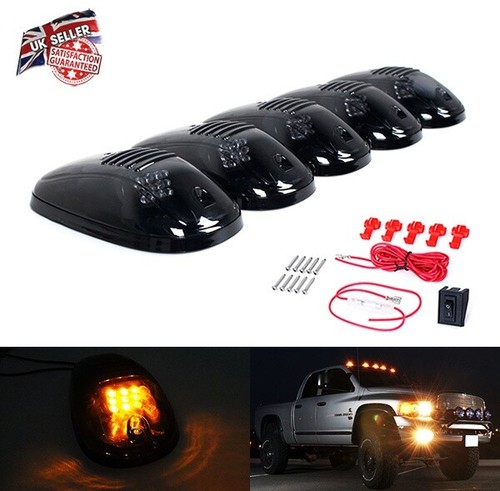 Black amber led van - black,