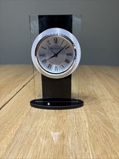 WM WIDDOP Black Glass Mantel