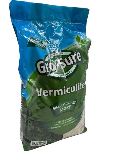 Gro sure vermiculite litre - vermiculite, 10
