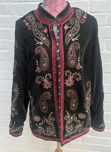 Monsoon velvet jacket 18 - uk,