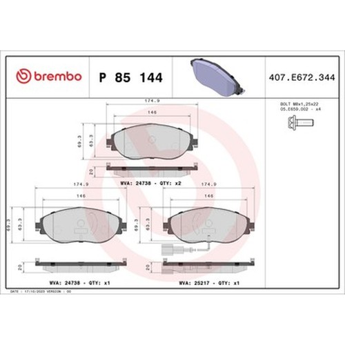 Brembo 144x brake - brembo,