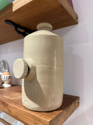Vintage stoneware hot water - hot,