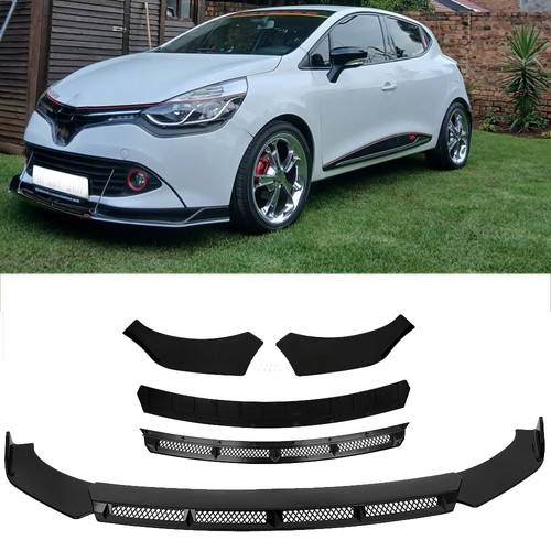 Black front bumper lip - front, chin