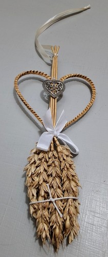 Corn dolly wedding heart - wedding,