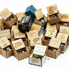 Retro Wooden Music Box Antique