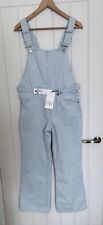 BNWT ZARA DENIM JUMPSUIT.  pattern light-BLUE. SIZE S