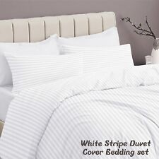100% EGYPTIAN COTTON DUVET QUILT COVER SET BEDDING SETS DOUBLE SUPER KING SIZE