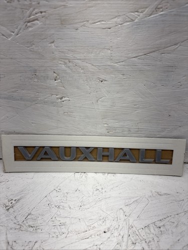 Genuine new vauxhall - genuine,