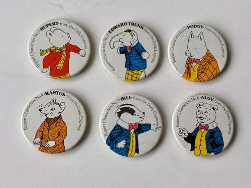 Rupert the bear set - rupert, 6