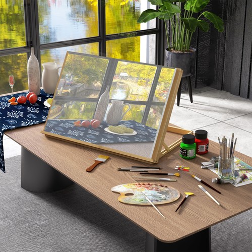 Adjustable desktop table easel - adjustable,