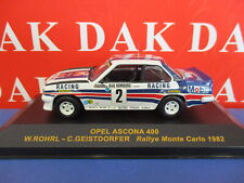 Die cast 1/43 Modellino Auto Opel Ascona 400 Rally Monte Carlo 1982 W.Rohrl H.B.