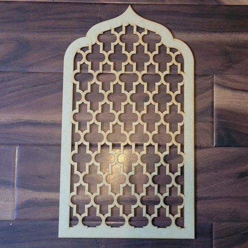 Quatrefoil design laser cut - laser,