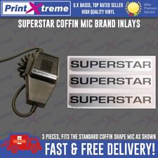 SUPERSTAR cb radio COFFIN MIC