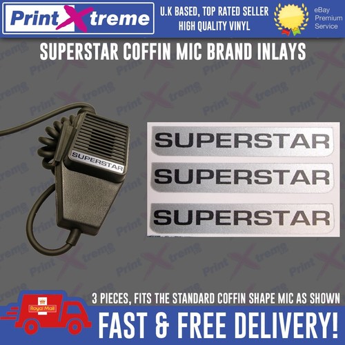 Superstar radio coffin mic - superstar,