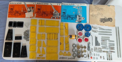 Vintage meccano motorised - vintage, set