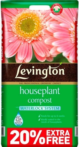 Levington houseplant compost - houseplant,