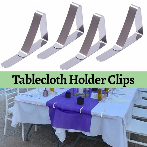 12pcs table cloth - table, clips