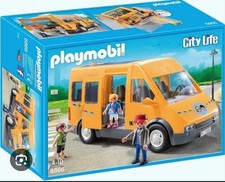 Playmobil 6866 School Bus Van