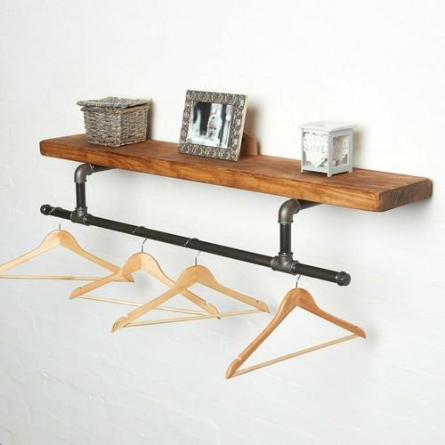 Industrial clothes rail with - industrial,