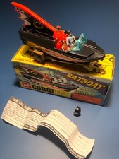 CORGI TOYS 107 BATBOAT 1ST EDITION - 1967