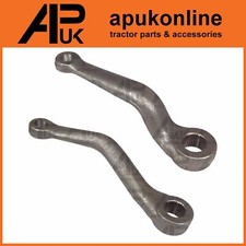Pair Steering Box Link Drop Arms for Massey Ferguson 240 245 250 255 Tractor