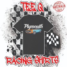 Plymouth Barracuda Black Tee