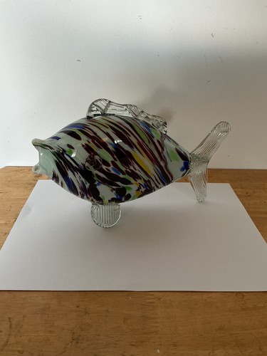 Glass fish ornaments murano - fish,
