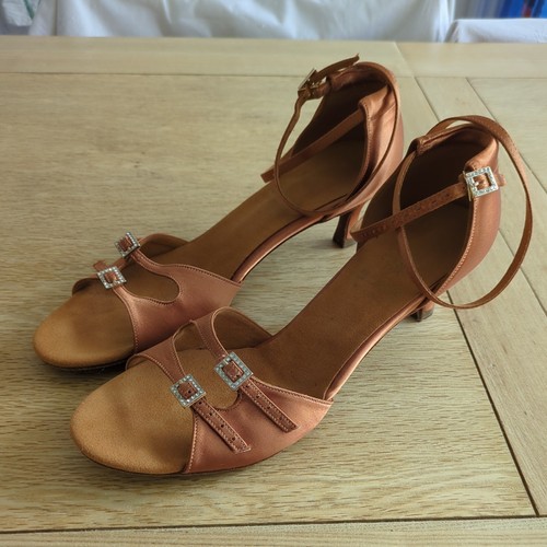 Supadance bronze tan satin - bronze,