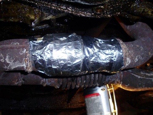 Exhaust leak bandage - exhaust,