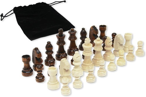 Vinci staunton wood chess - vinci,