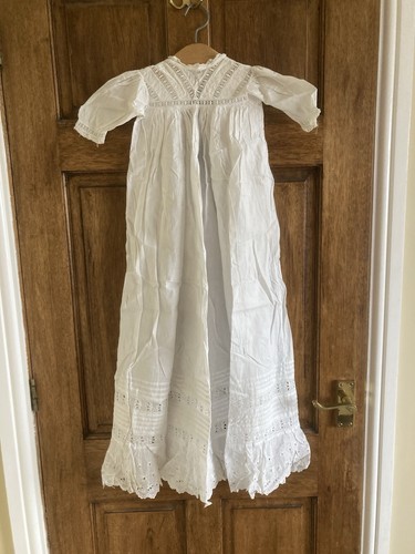 Vintage handmade christening - handmade,