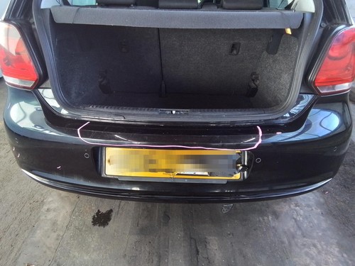 Rear bumper volkswagen - bumper,