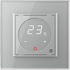 Livolo Digital Touch Thermostat Chrome Glass for Underfloor Electric Heating