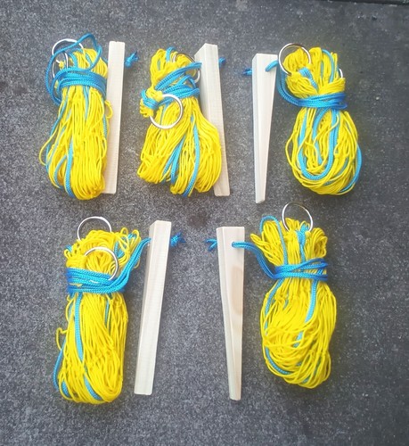 Yellow rabbit purse nets - 5,