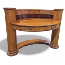 Curved desk biedermeier style - curved,