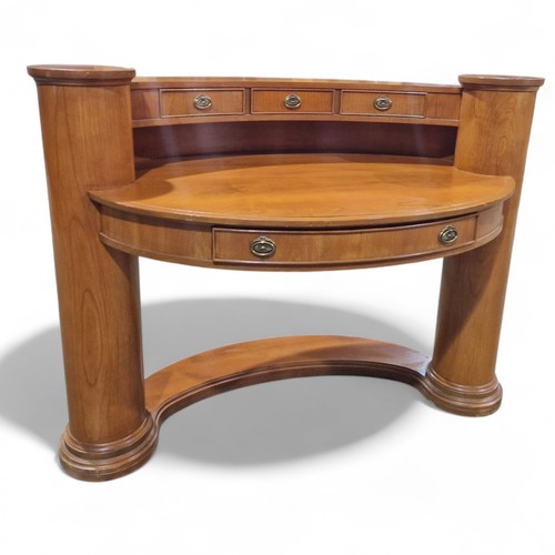 Curved desk biedermeier style - biedermeier,