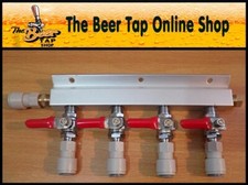 4-Way Splitter CO2 Beer Gas