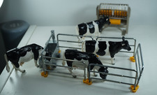 Vintage 1980s BRITAINS Farm 1717 Water Trough, Feeder Freisian Herd Cows Fences